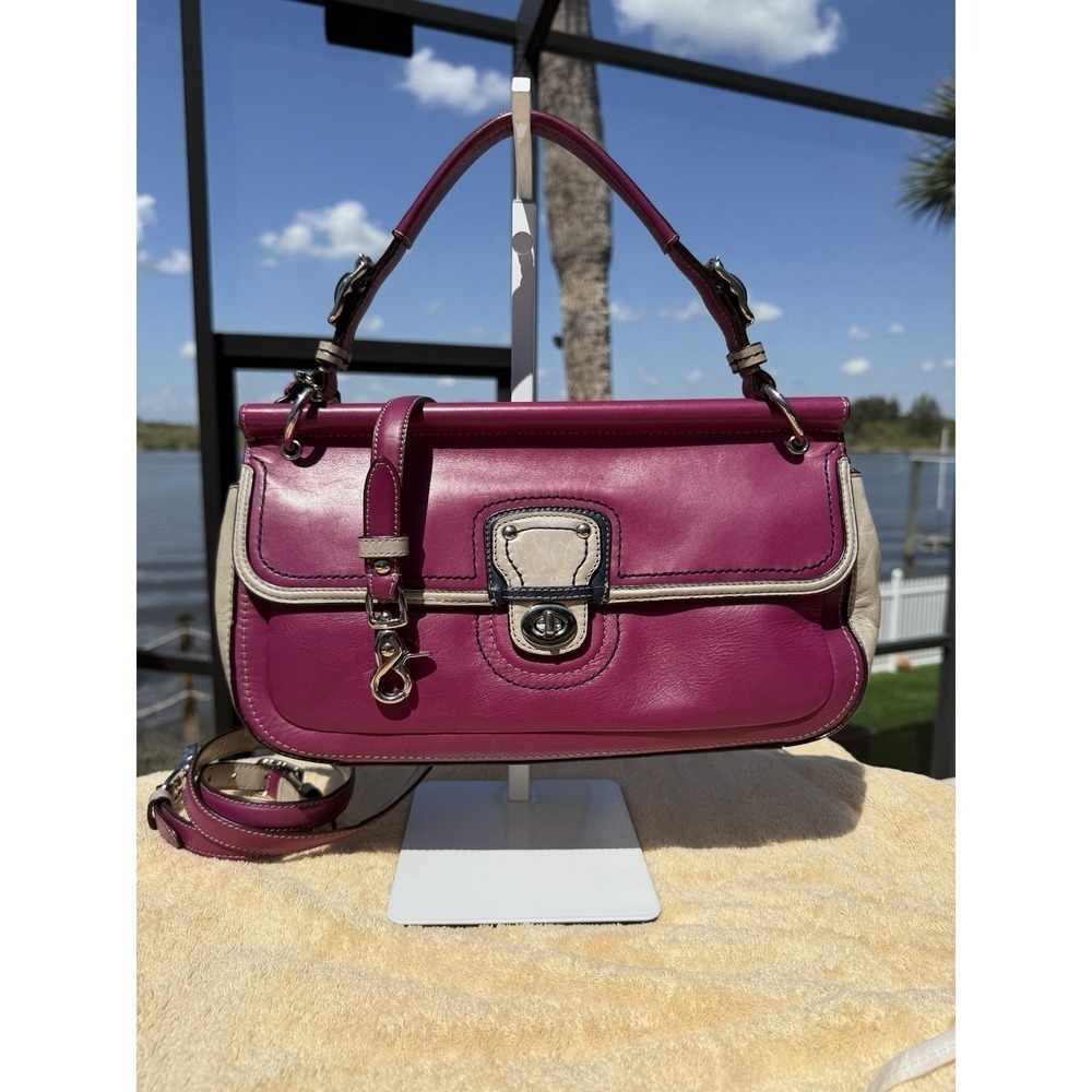 Coach Leather City Willis Crossbody Tote, 70th Anniversary
